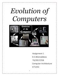evolution of computers assignment