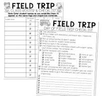 field trip checklist