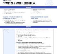 inquiry based lesson plan