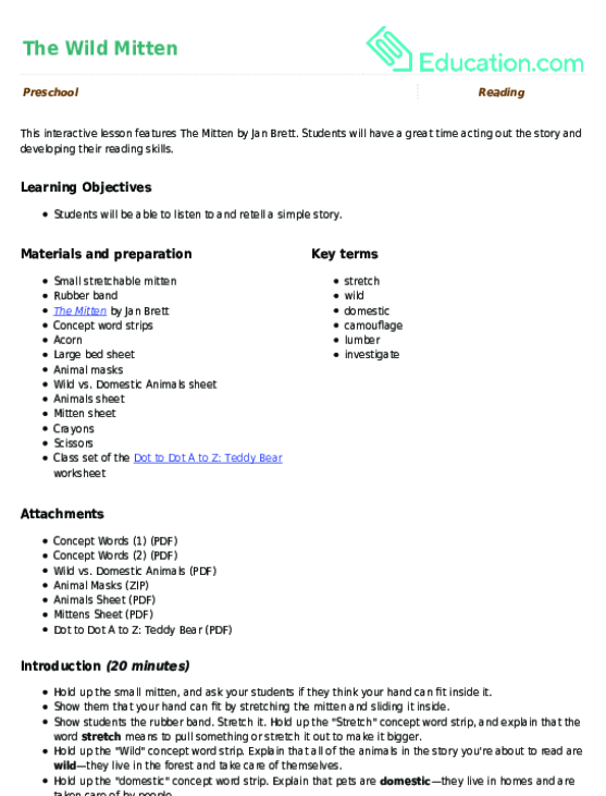 interactive lesson plans