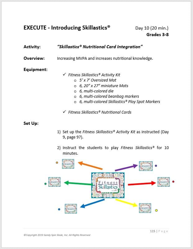 fitness lesson plans
