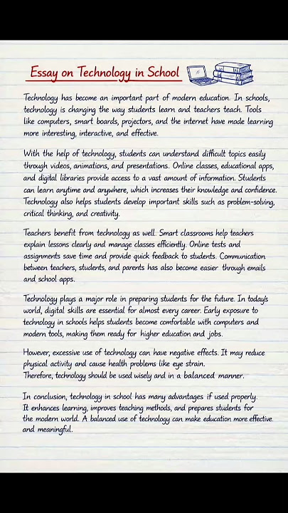 essay about negative effects of technology