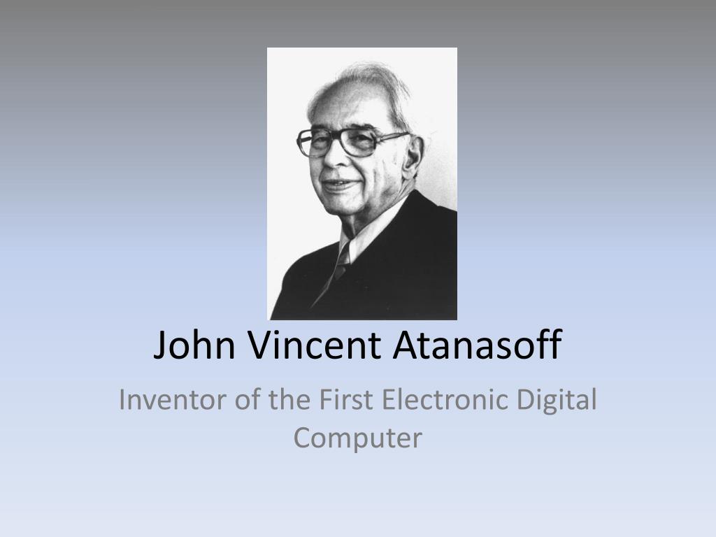 john atanasoff